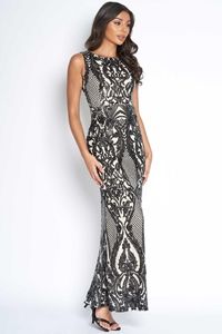 Luxe Sequin Embellised Gown