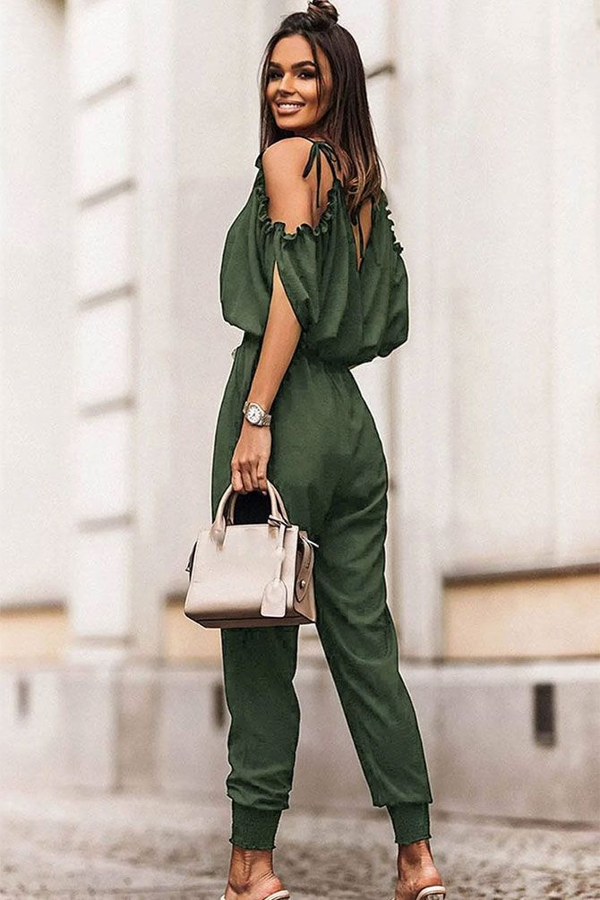 Wrap Bardot Jumpsuit